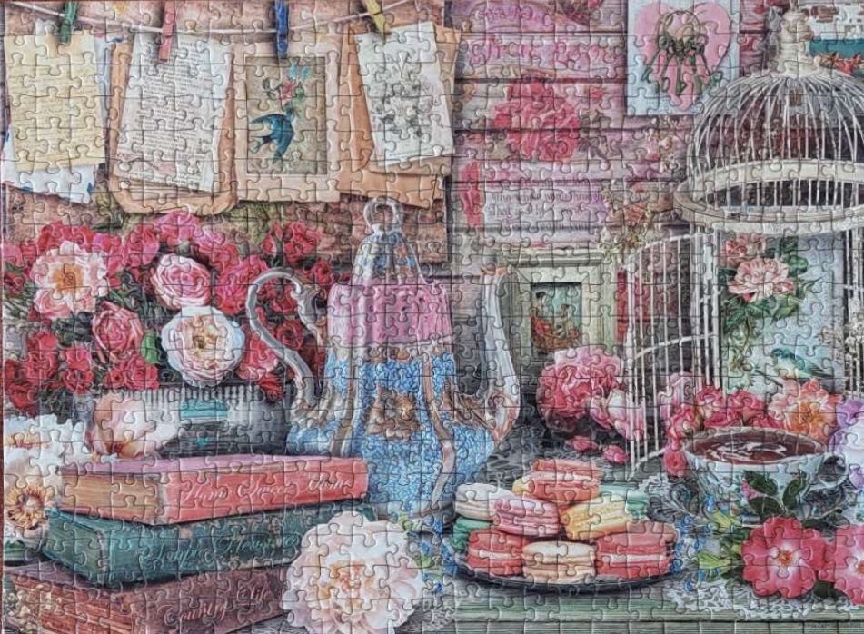 Vintage Tea Party - Ravensburger puzzle collectible [Barcode 9999788872721] - Main Image 4