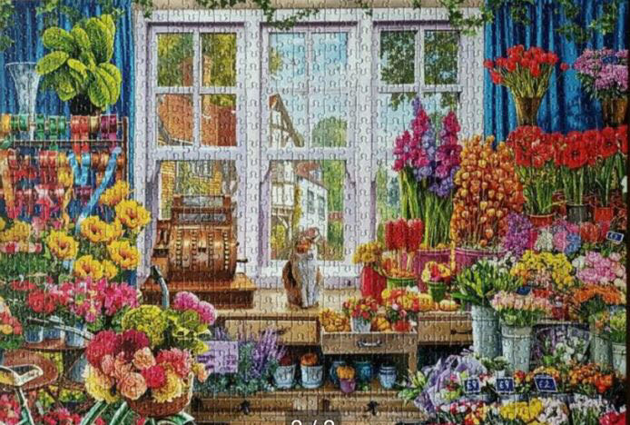 Floras Flower Shoppe - Ceaco puzzle collectible [Barcode 8710126111963] - Main Image 3