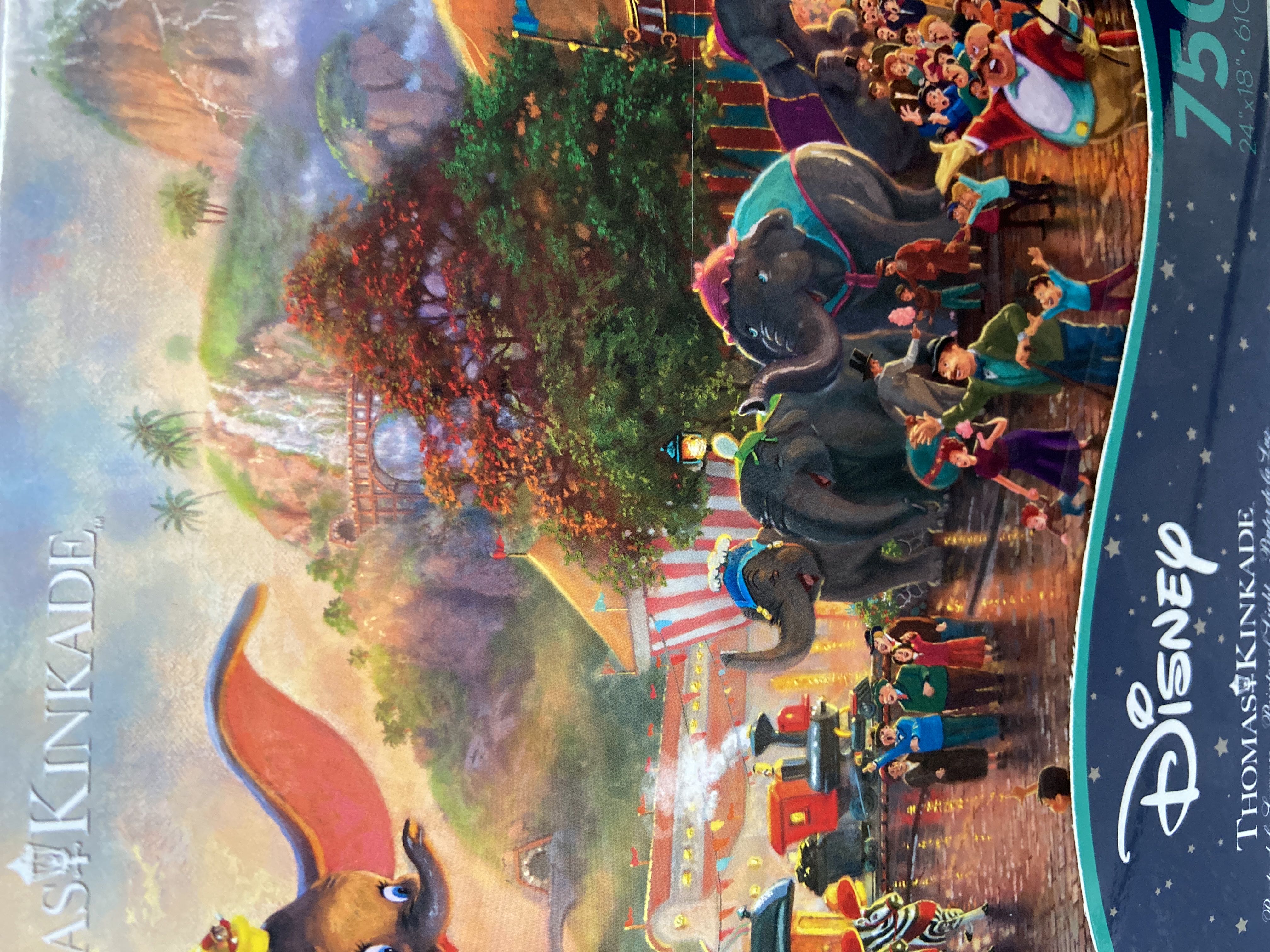 Dumbo - Thomas Kinkade puzzle collectible [Barcode 9999041094054] - Main Image 1