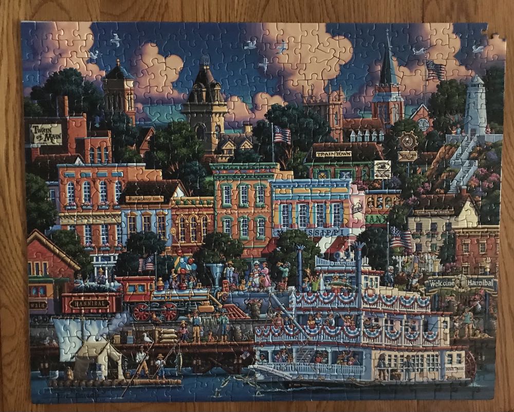 Mark Twain’s Hannibal (PC) 💎 - Dowdle puzzle collectible [Barcode 671095204583] - Main Image 2