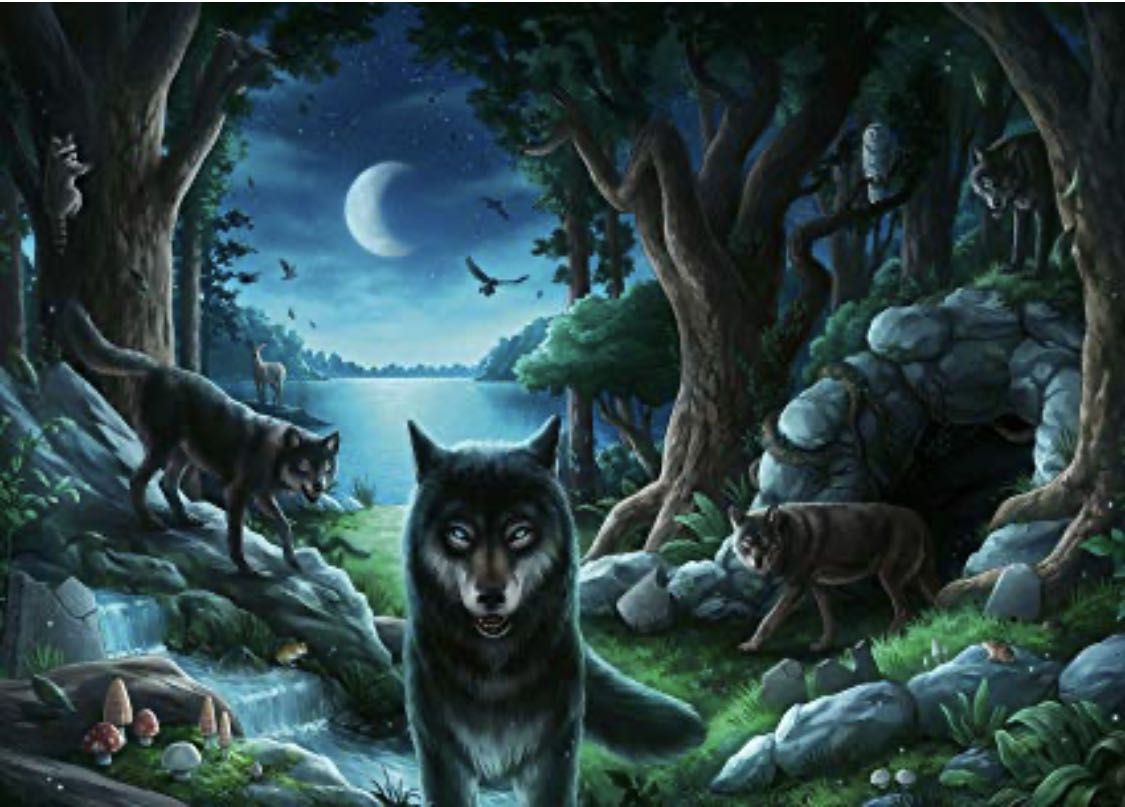 The Curse Of The Wolves - Ravensburger puzzle collectible [Barcode 4005556164349] - Main Image 2
