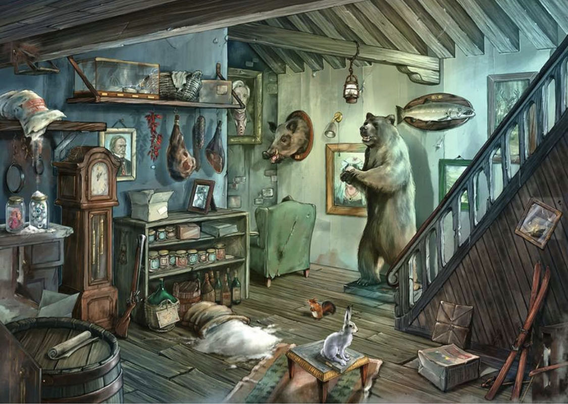 The Forbidden Basement - Ravensburger puzzle collectible [Barcode 4005556164356] - Main Image 2