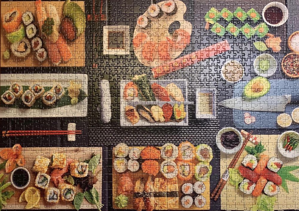 500: Sushi - Clementoni 🇮🇹 puzzle collectible [Barcode 8005125350643] - Main Image 3