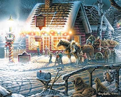 Terry Redlin : Sweet Memories - White Mountain puzzle collectible [Barcode 724819257744] - Main Image 2