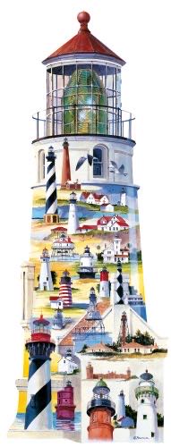 Lighthouses U. S.A.  puzzle collectible - Main Image 2