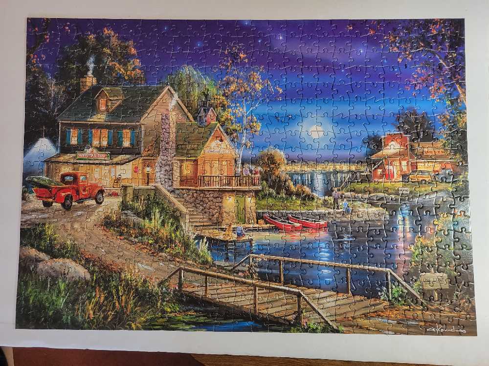 Autumn Memories - Buffalo puzzle collectible [Barcode 079346036851] - Main Image 4