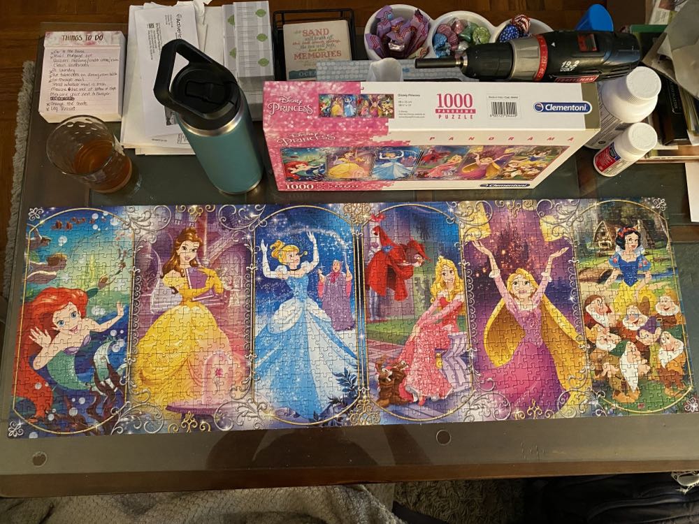 Disney Princess Panorama - Clementoni puzzle collectible [Barcode 8005125394449] - Main Image 3
