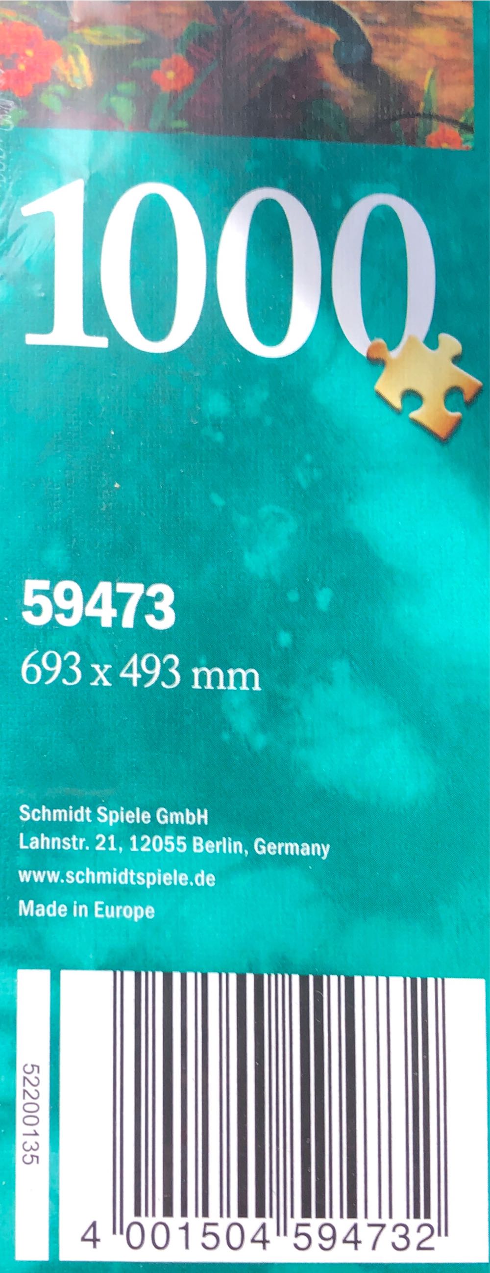 The Jungle Book - Schmidt puzzle collectible [Barcode 4001504594732] - Main Image 2