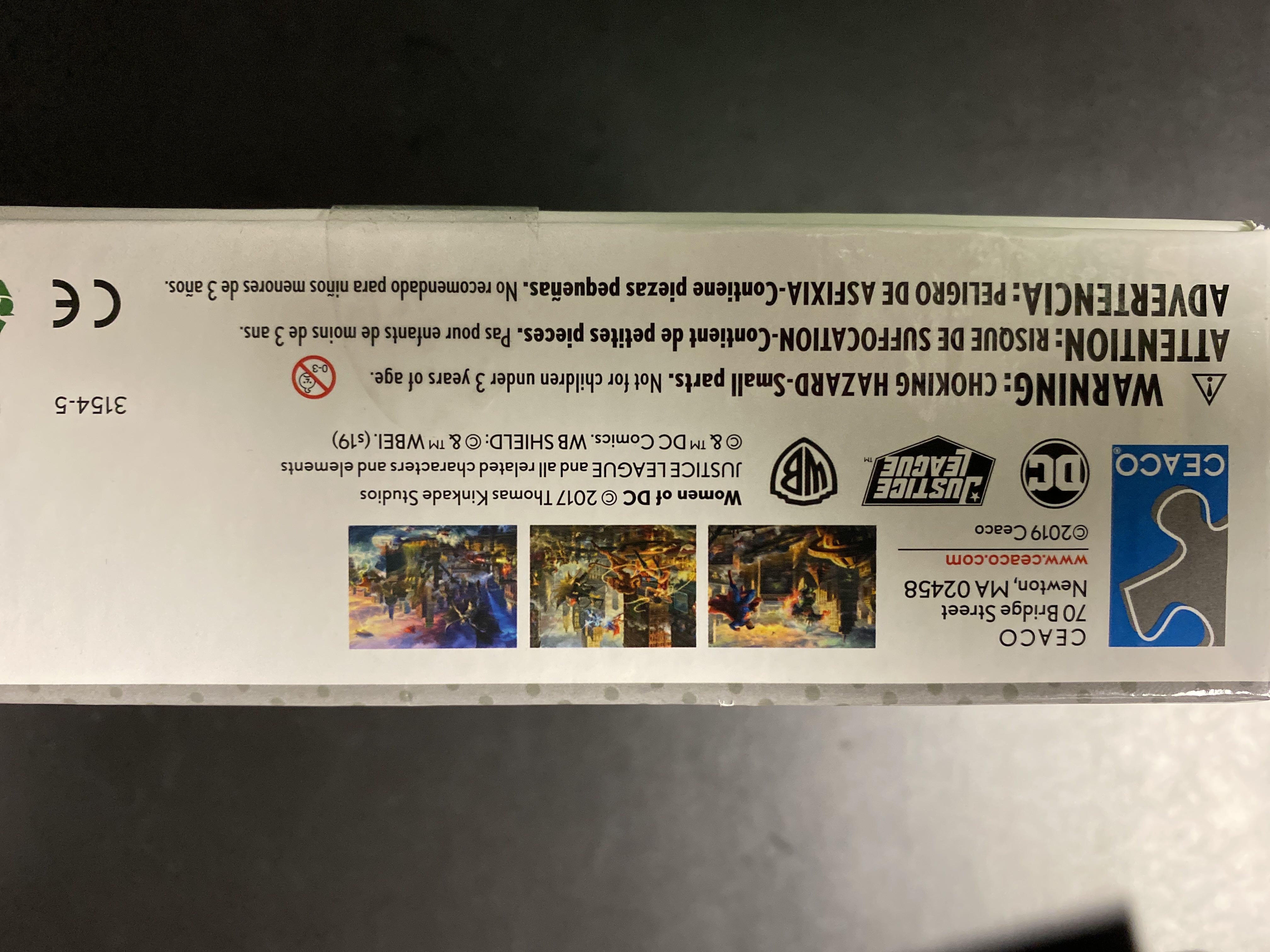 DC - Women Of DC - Ceaco puzzle collectible [Barcode 021081310055] - Main Image 2