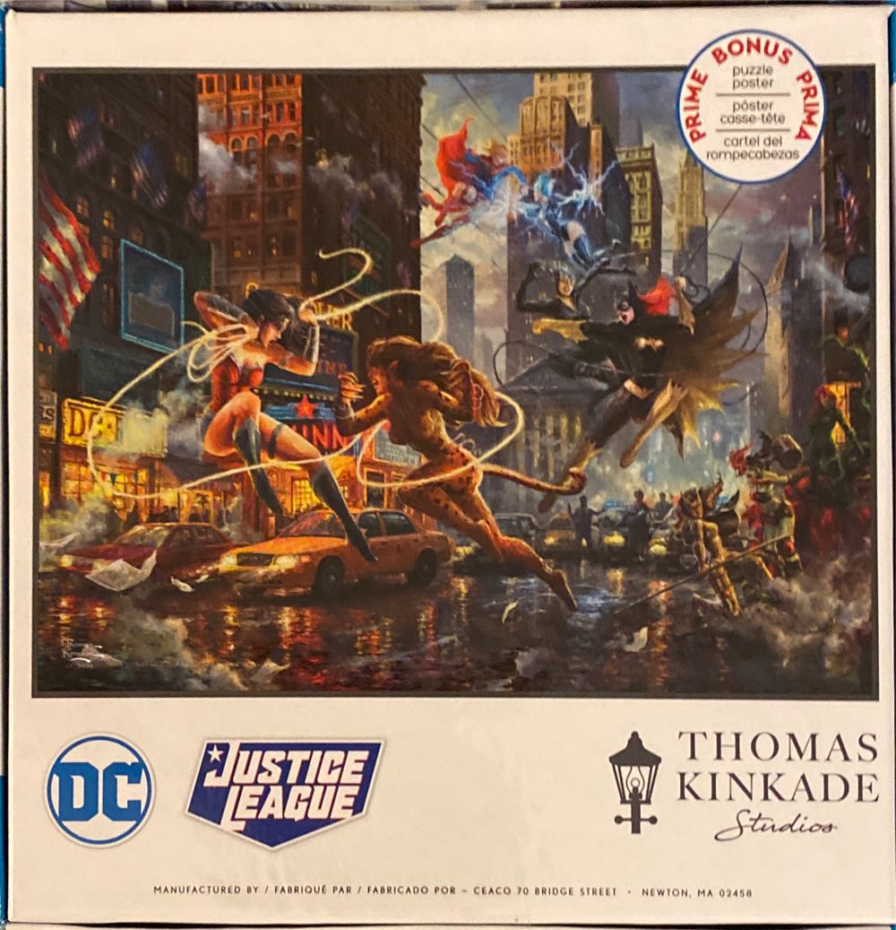 DC - Women Of DC - Ceaco puzzle collectible [Barcode 021081310055] - Main Image 3