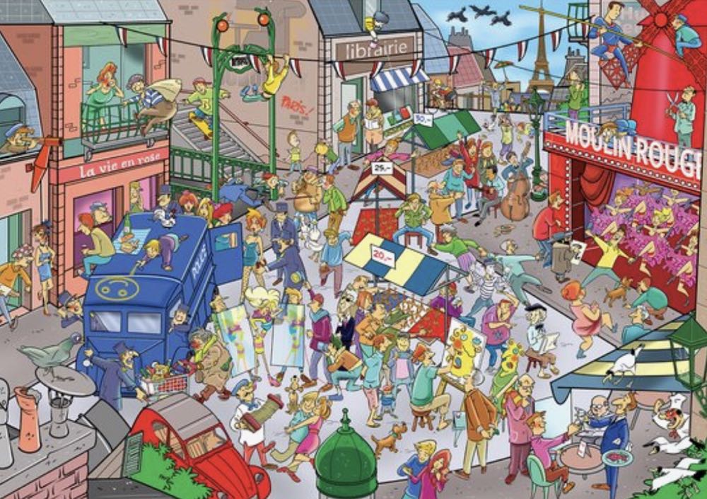 Paris / Parijs 🟦 - Goliath That’s life puzzle collectible [Barcode 8711808713895] - Main Image 2