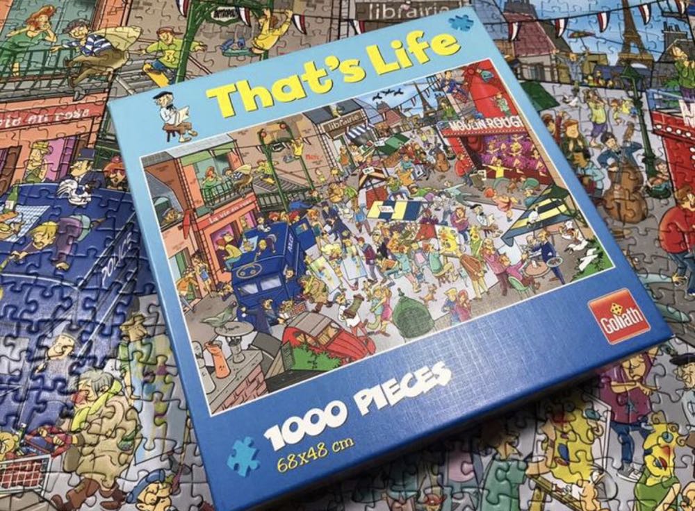 Paris / Parijs 🟦 - Goliath That’s life puzzle collectible [Barcode 8711808713895] - Main Image 4
