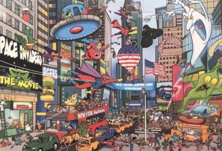 New York - New York 🟦 - Goliath That’s life puzzle collectible [Barcode 8711808713864] - Main Image 2