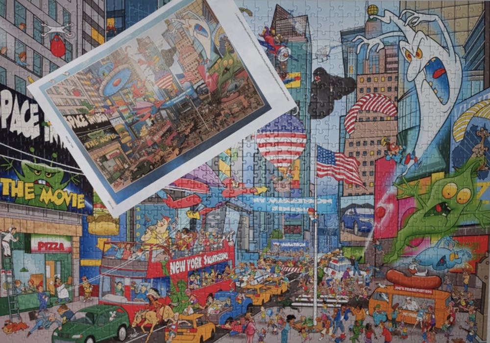 New York - New York 🟦 - Goliath That’s life puzzle collectible [Barcode 8711808713864] - Main Image 4