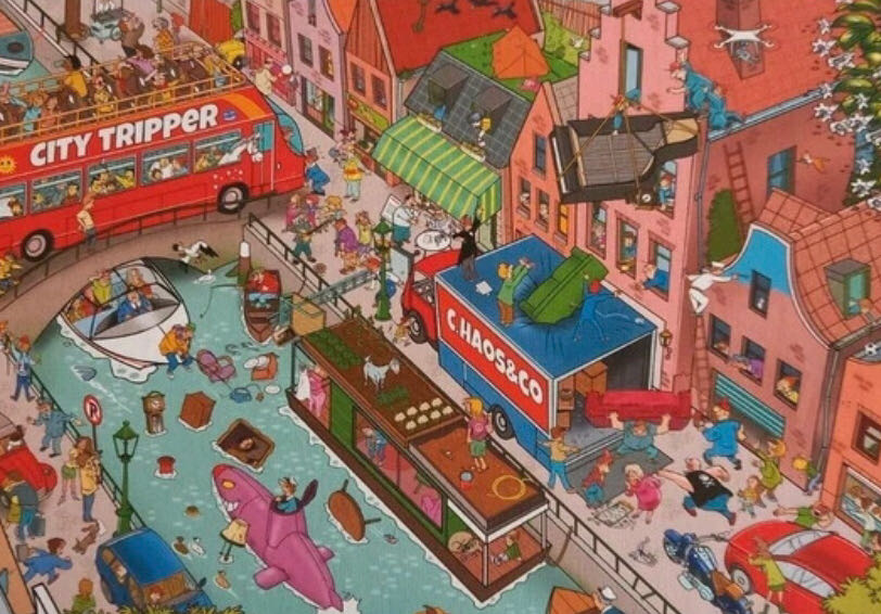 Moving Day 🟦 - Goliath That’s life puzzle collectible [Barcode 8711808713857] - Main Image 2