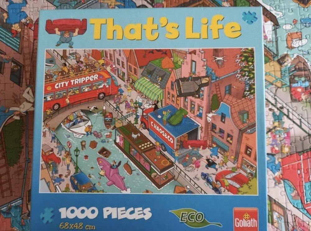 Moving Day 🟦 - Goliath That’s life puzzle collectible [Barcode 8711808713857] - Main Image 4