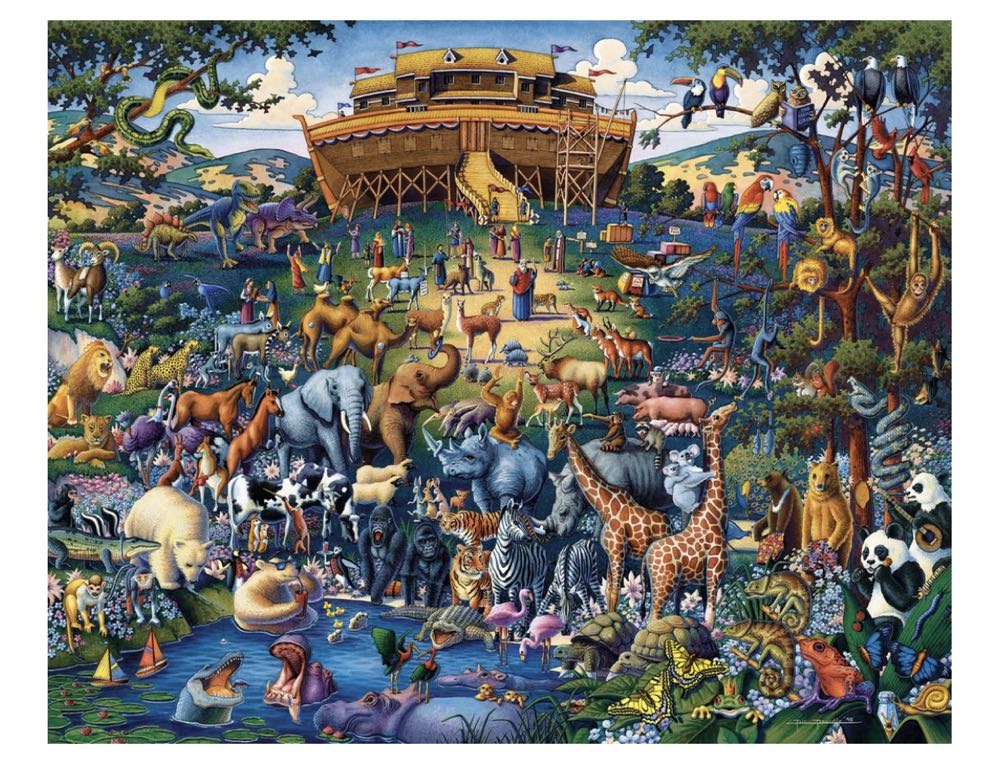 Noah’s Ark - Dowdle Puzzles puzzle collectible - Main Image 2