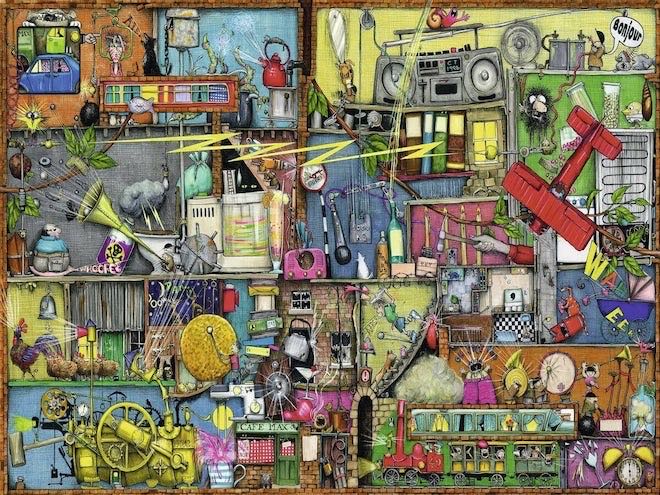 Cling, Clang, Clatter! - Ravensburger puzzle collectible [Barcode 4005556163618] - Main Image 2