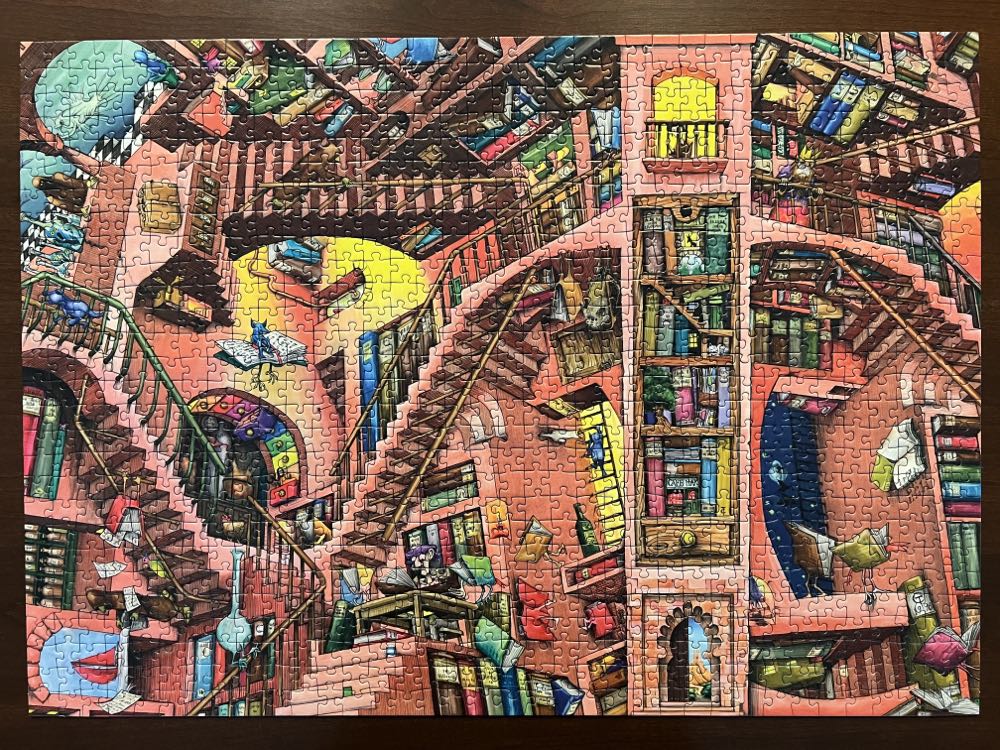 Ludicrous Library - Ravensberger Puzzle puzzle collectible [Barcode 4005556823499] - Main Image 2