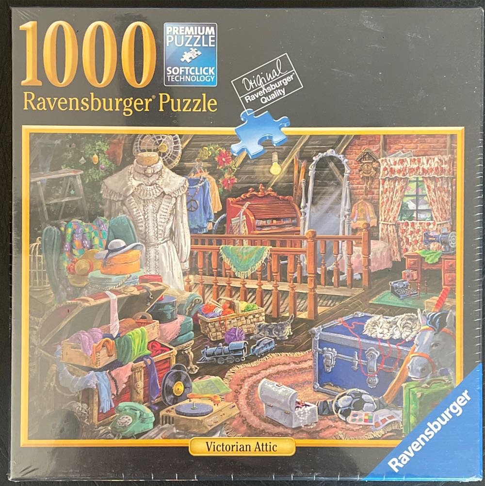 Victorian Attic - From Nannie  (JJ) - Ravensburger puzzle collectible [Barcode 4005556822645] - Main Image 2