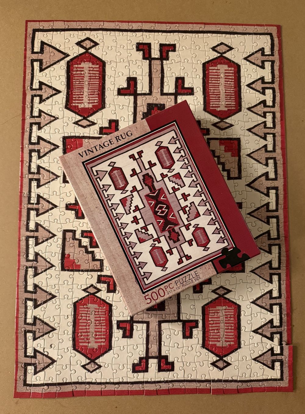 Vintage Rug - Master Pieces Jigsaw Puzzles puzzle collectible [Barcode 705988604904] - Main Image 2