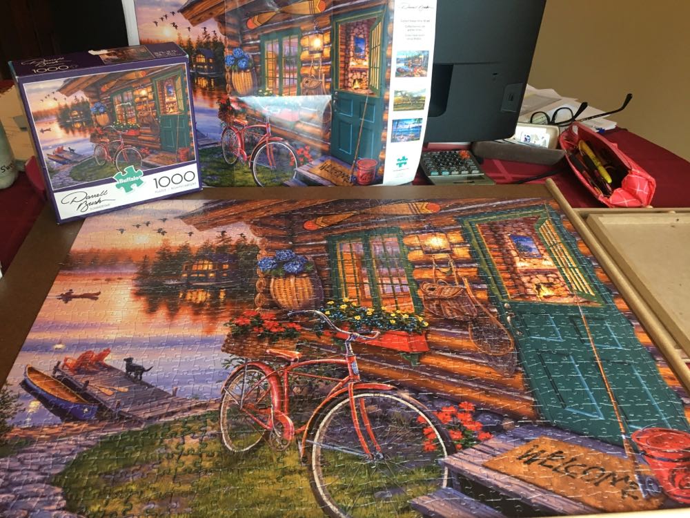 Summertime - Buffalo puzzle collectible [Barcode 079346112302] - Main Image 3