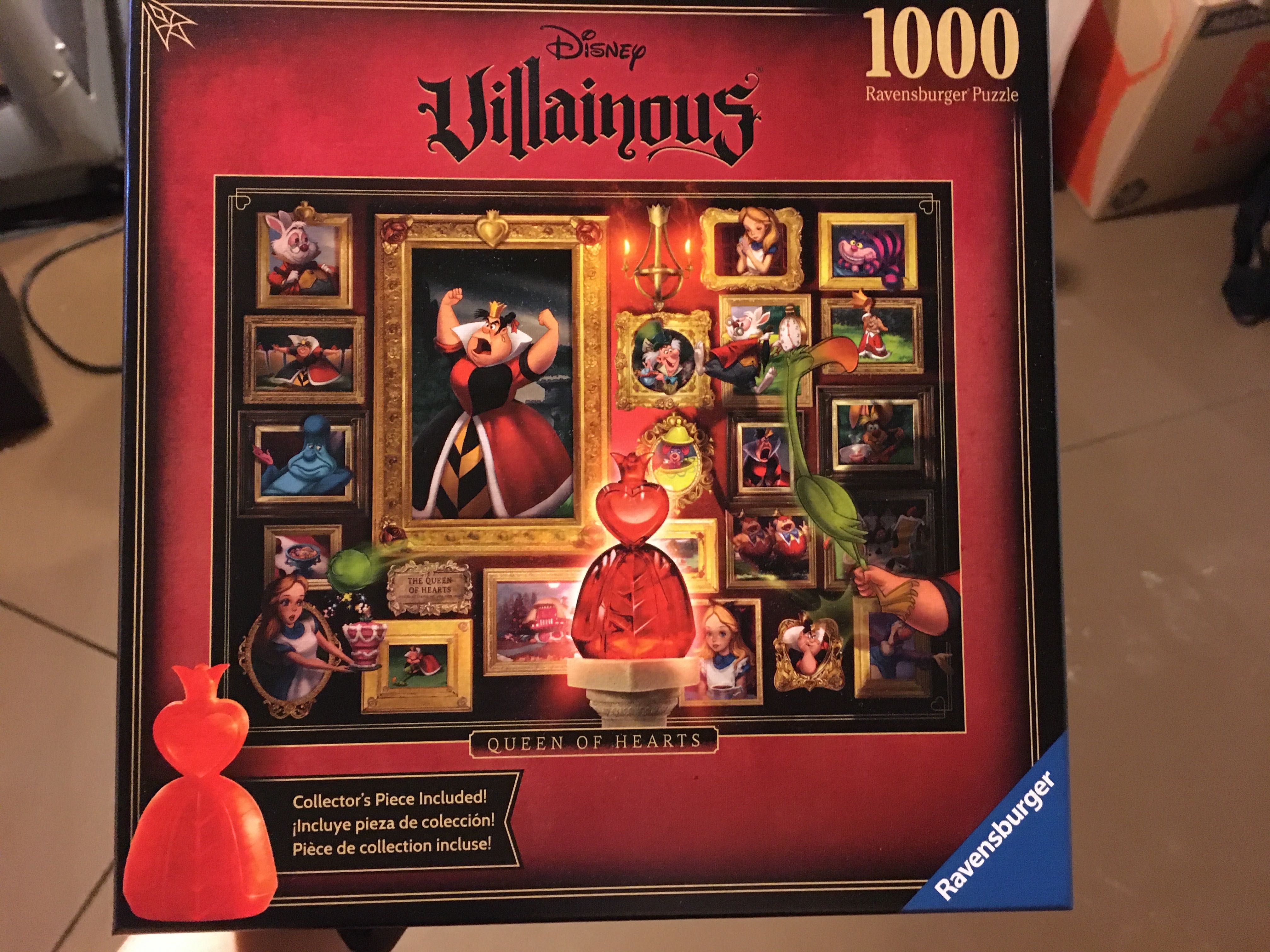 Villainous Disney- Queen Of Hearts - Ravensburger puzzle collectible [Barcode 4005556819416] - Main Image 1