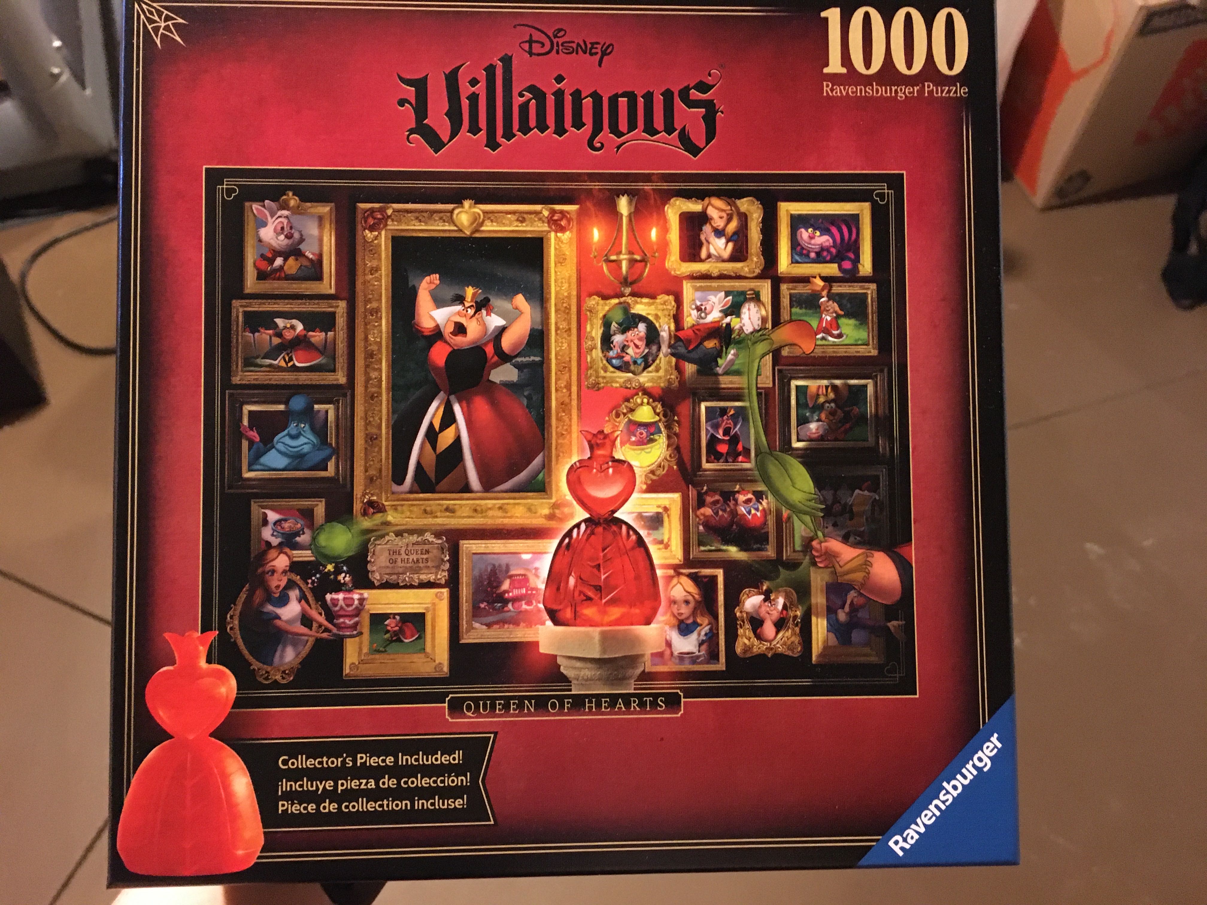 Villainous: Disney Queen Of Hearts - Ravensburger puzzle collectible [Barcode 4005556819416] - Main Image 1