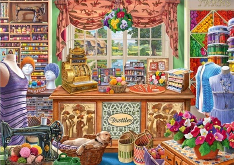 The Haberdashers Shoppe - Falcon de luxe puzzle collectible [Barcode 8710126112564] - Main Image 2