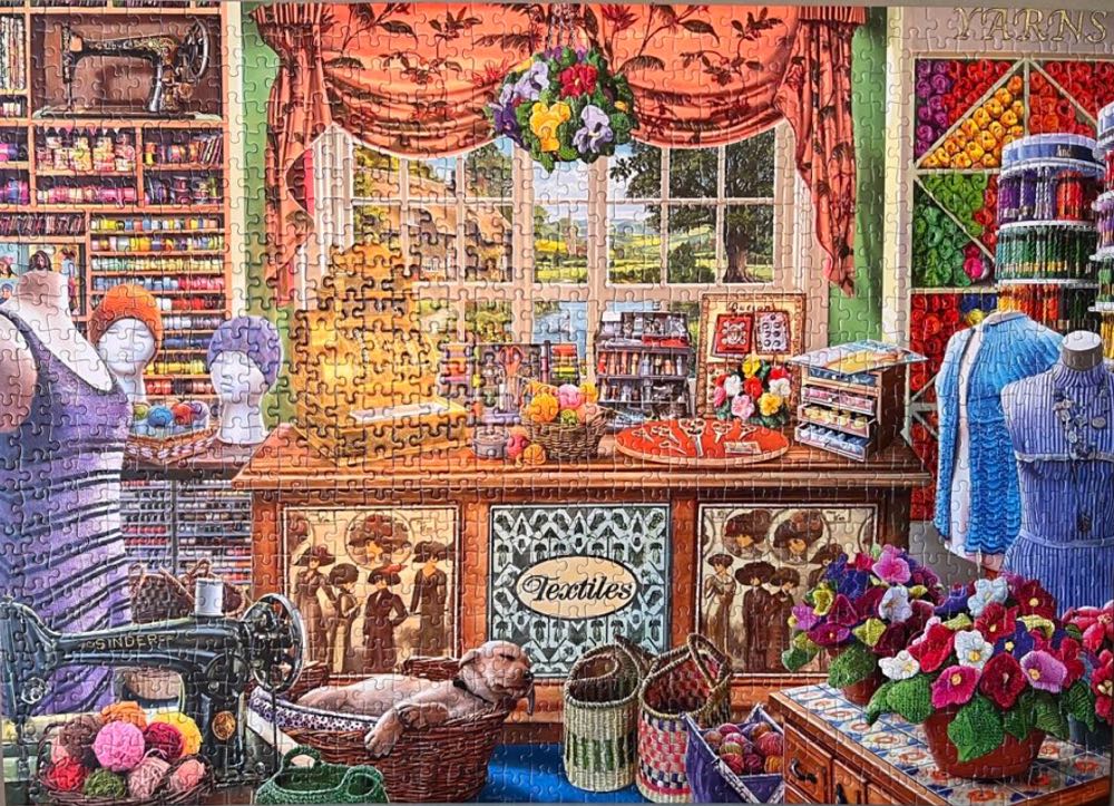 The Haberdashers Shoppe - Falcon de luxe puzzle collectible [Barcode 8710126112564] - Main Image 3