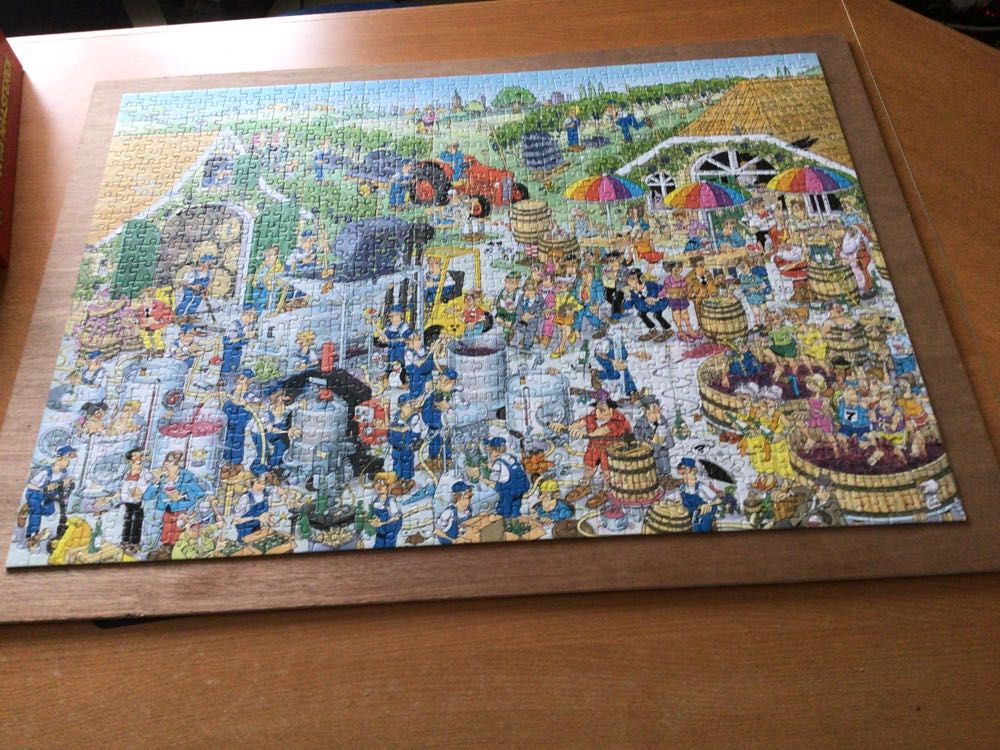 Wijngaard, De - Jumbo 1000 puzzle collectible [Barcode 8710126190951] - Main Image 3