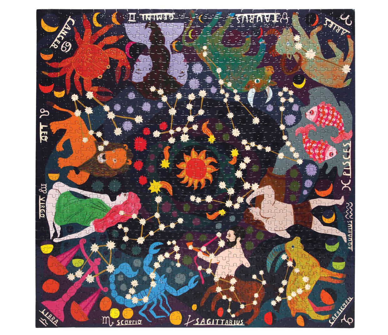 Zodiac - Eeboo puzzle collectible [Barcode 689196506581] - Main Image 2