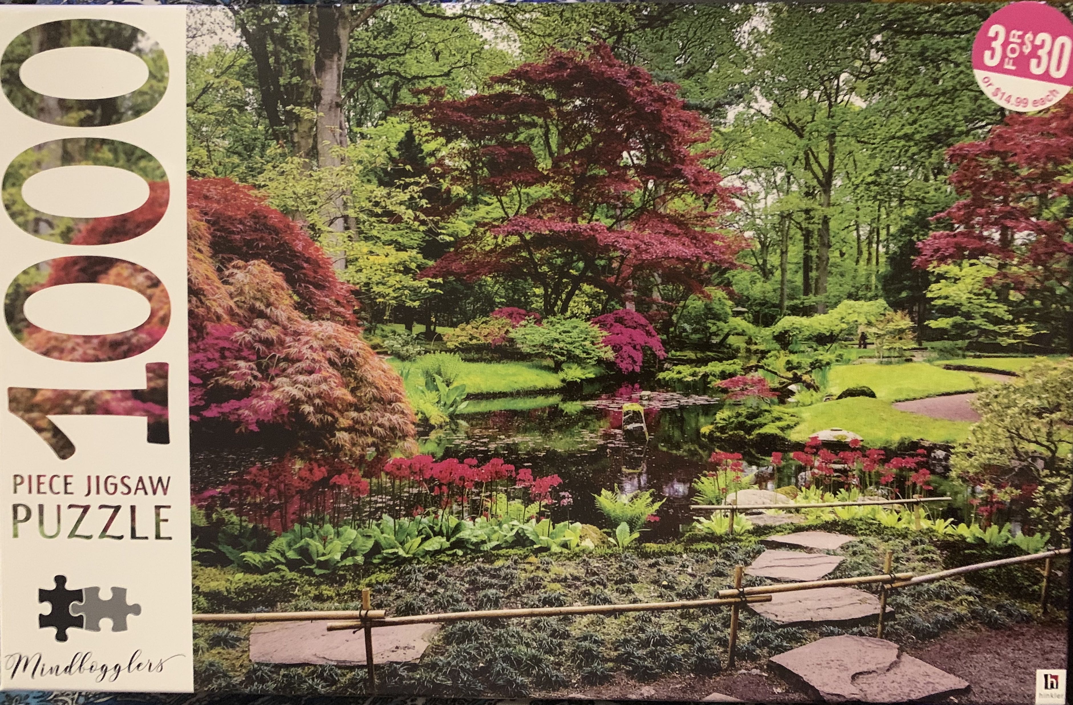 Japanese Garden In The Hague - Hinkler puzzle collectible [Barcode 9354537000097] - Main Image 3