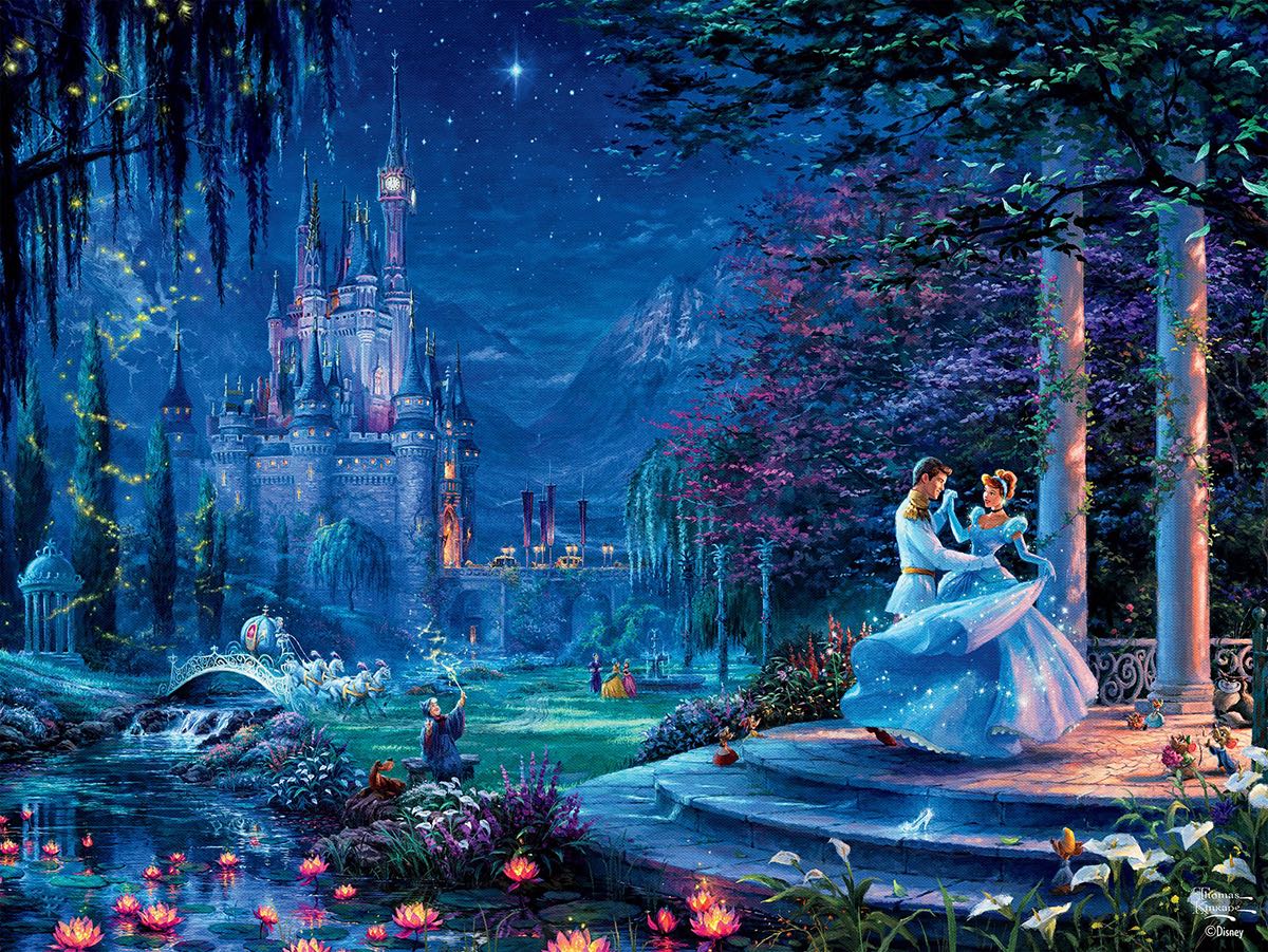 Cinderella - Dancing In the Starlight - Ceaco puzzle collectible [Barcode 021081291194] - Main Image 2
