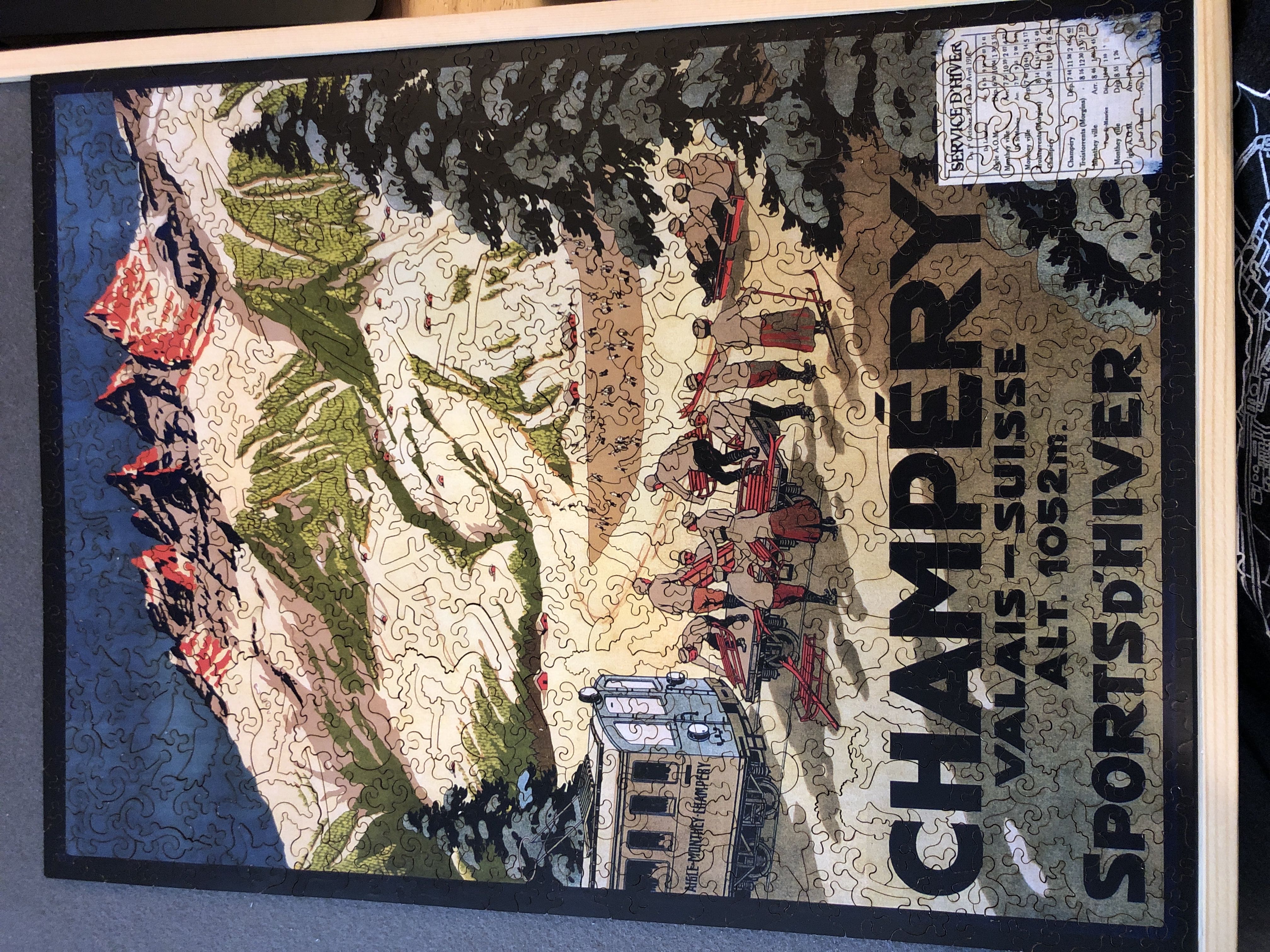 Champery, Valais-Suisse - Liberty puzzles puzzle collectible - Main Image 2