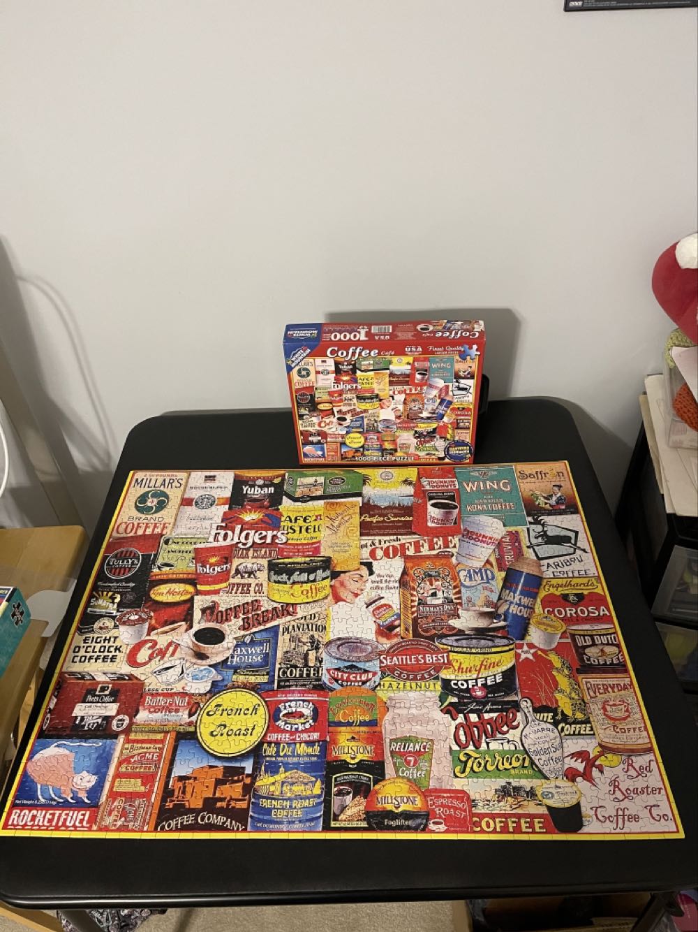 Coffee Cafe - White Mountain Puzzles puzzle collectible [Barcode 724819256877] - Main Image 3