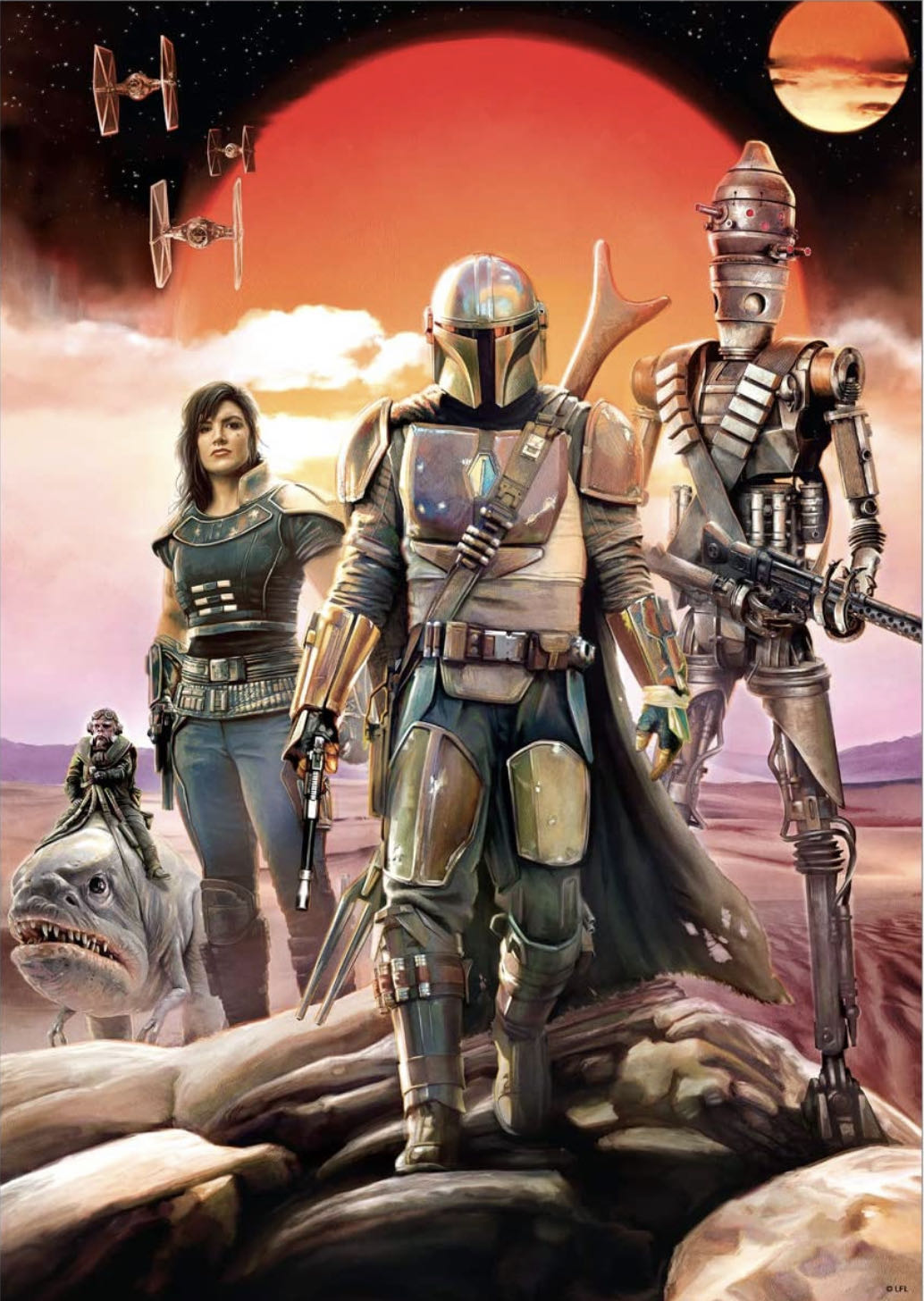 Star Wars - Bounty Hunting Is A Complicated Profession - Buffalo Games & Puzzles puzzle collectible [Barcode 079346033638] - Main Image 4