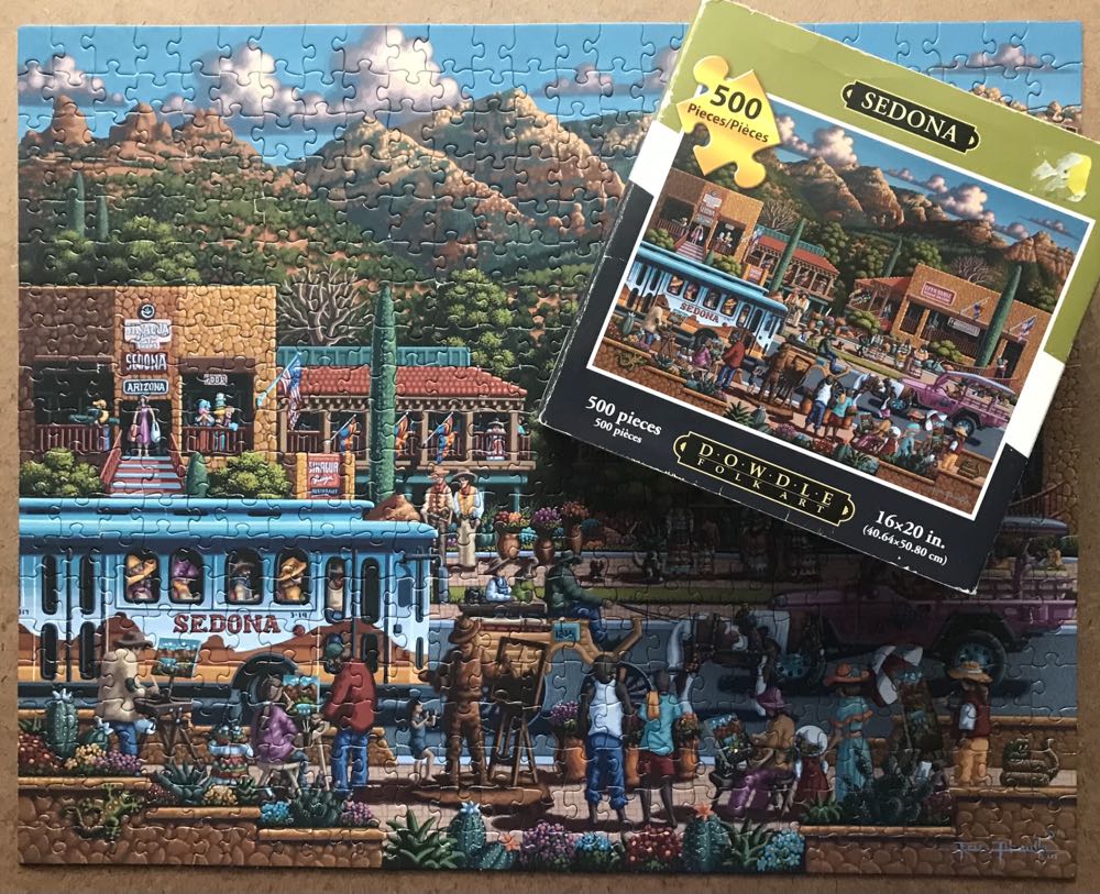 Sedona - Dowdle puzzle collectible [Barcode 671095002028] - Main Image 3