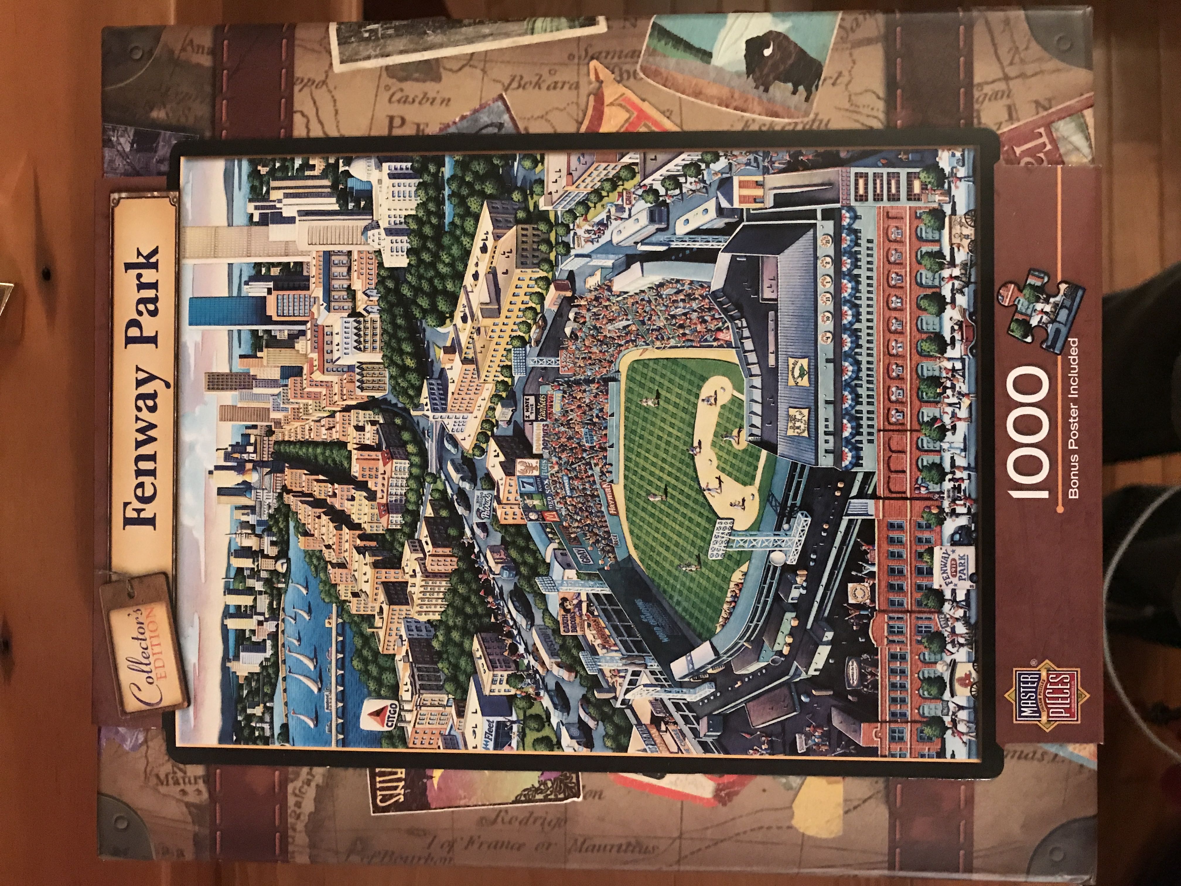 Fenway Park - Dowdle Folk Art puzzle collectible [Barcode 705988451072] - Main Image 1