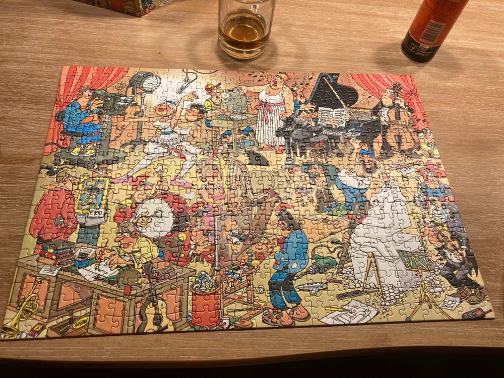 The Artists 81725 - Jumbo puzzle collectible [Barcode 8710126817254] - Main Image 2