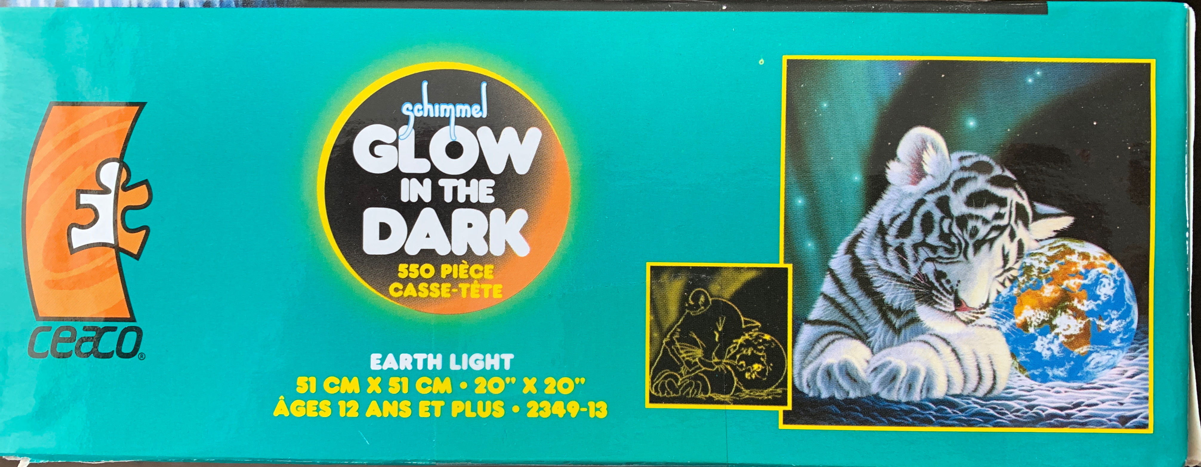 Snow Leopard - Ceaco 🇺🇸 puzzle collectible [Barcode 021081023498] - Main Image 2