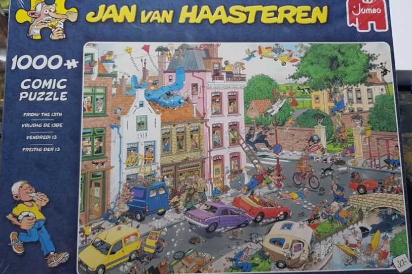 Jan VH: Friday The 13th - Jumbo Comics puzzle collectible [Barcode 8710126190692] - Main Image 2