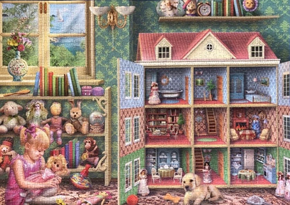 Dolls House Memories - Falcon de luxe puzzle collectible [Barcode 8710126112762] - Main Image 3