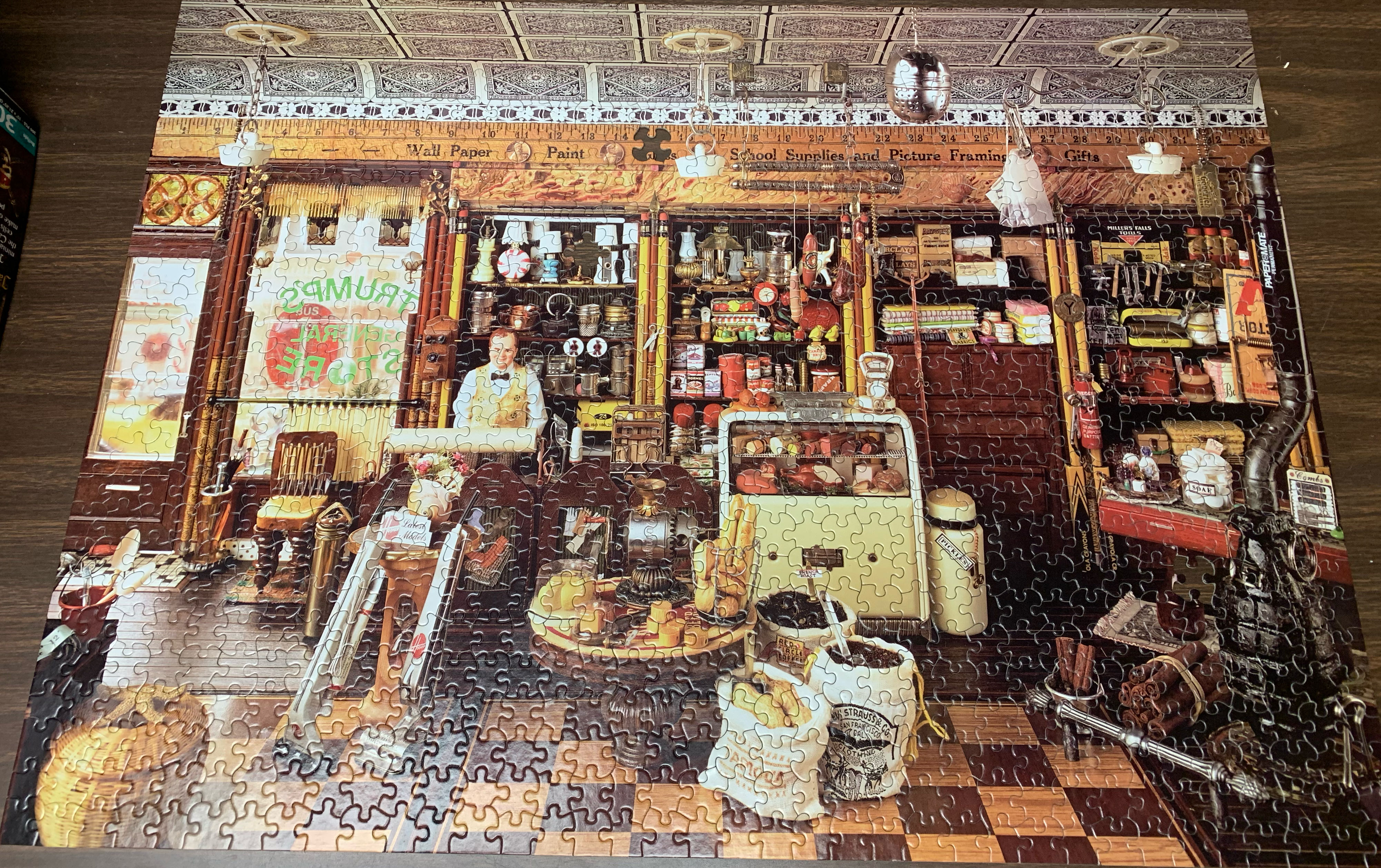 Trump’s General Store - Ceaco puzzle collectible [Barcode 021081033169] - Main Image 4