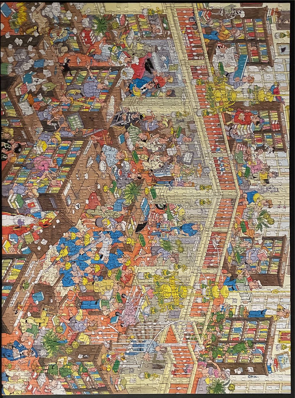 The Library - Jumbo 1000 puzzle collectible [Barcode 8710126190920] - Main Image 4