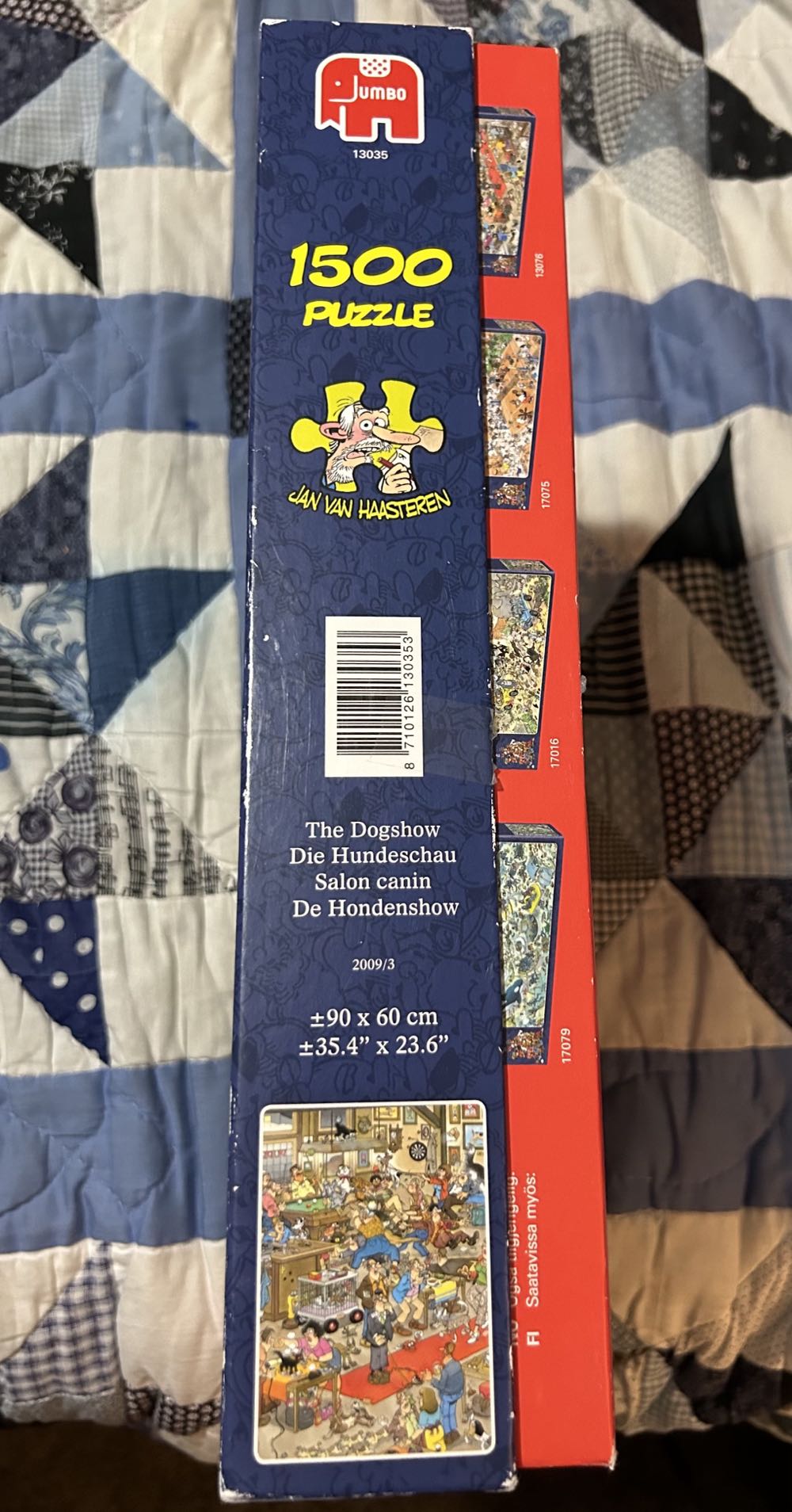 The Dogshow  - Jumbo puzzle collectible [Barcode 8710126130353] - Main Image 3