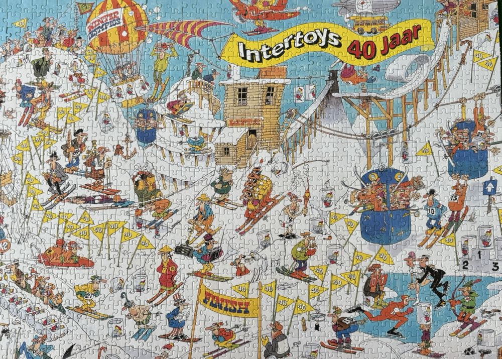 81506 Intertoys 40 Jaar - Jumbo puzzle collectible [Barcode 8710126815069] - Main Image 2