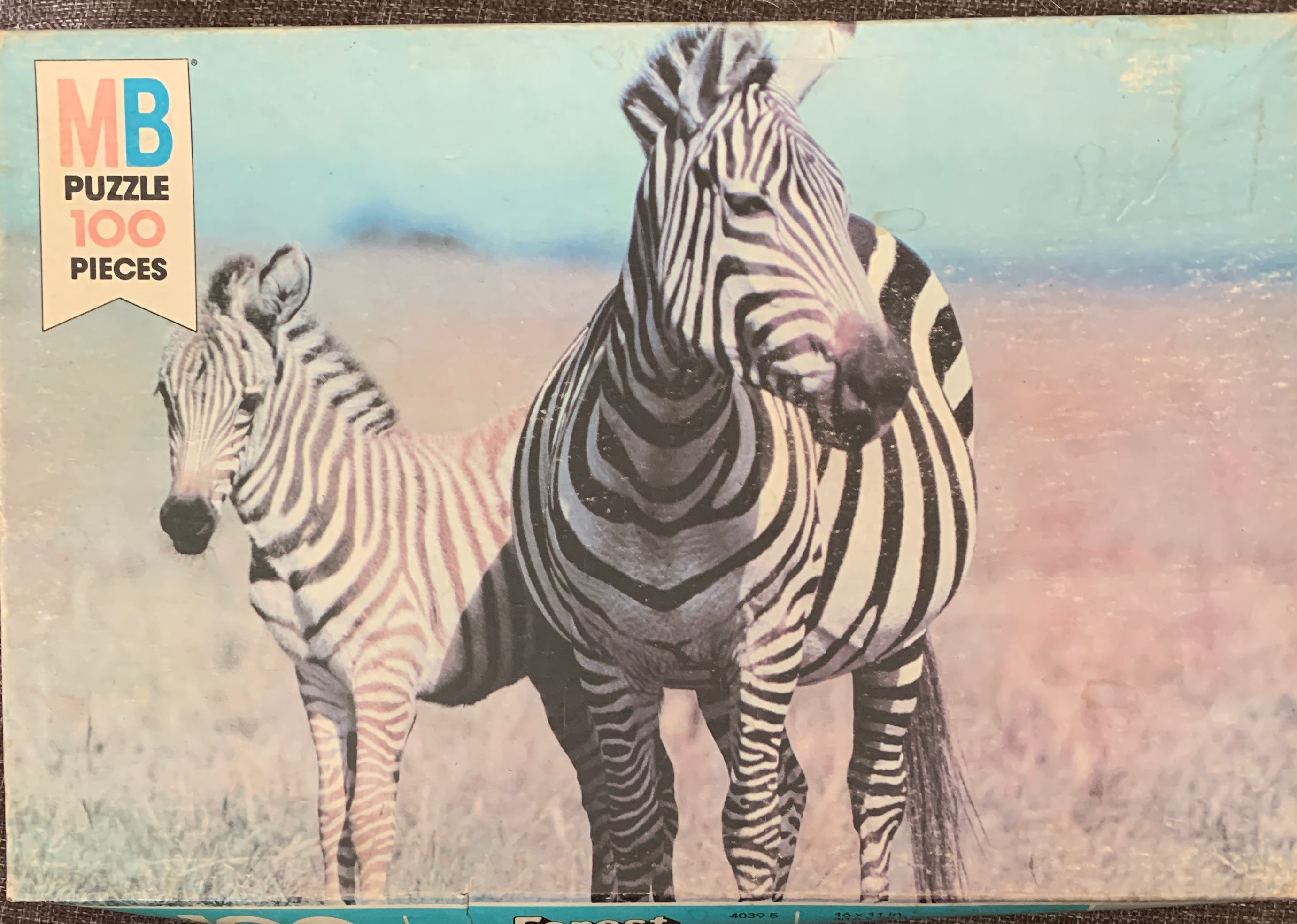 Forest Friends - Milton Bradley puzzle collectible - Main Image 1