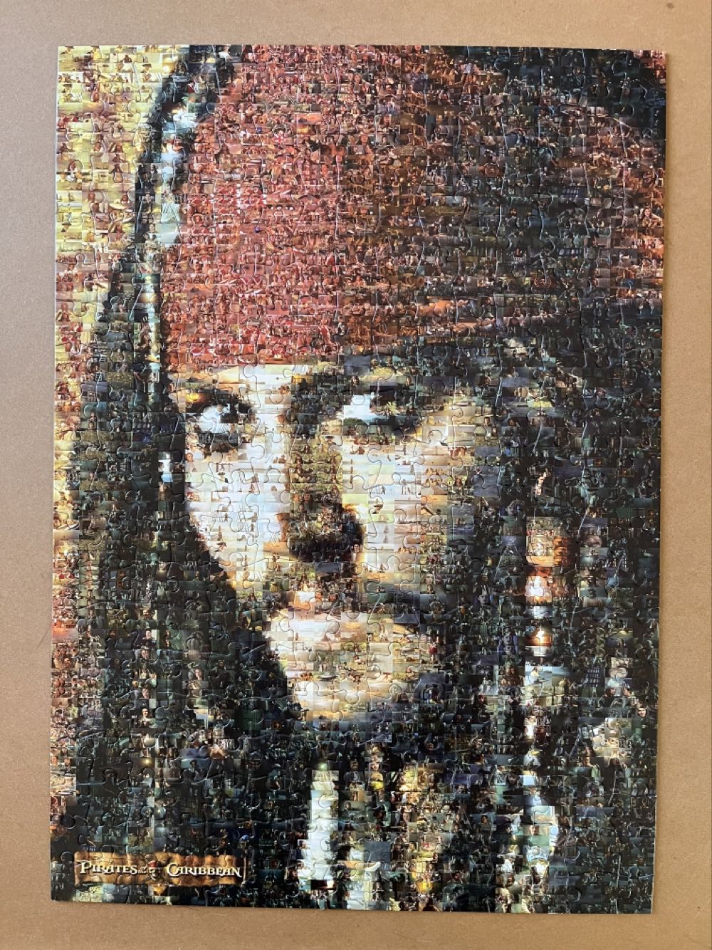 Pirates Of The Caribbean - Jack Sparrow Photomosaics - Buffalo Games & Puzzles puzzle collectible [Barcode 079346024117] - Main Image 2