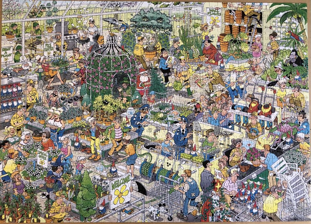 JVH The Garden Center - Jumbo puzzle collectible [Barcode 8710126190661] - Main Image 4